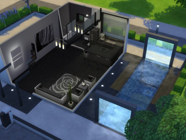  The Sims Resource: Villa Onda by ValyaLady
