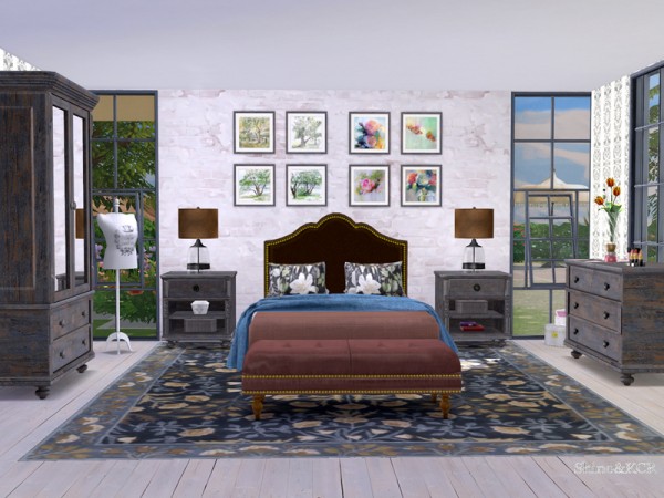  The Sims Resource: Potterybarn Bedroom by ShinoKCR