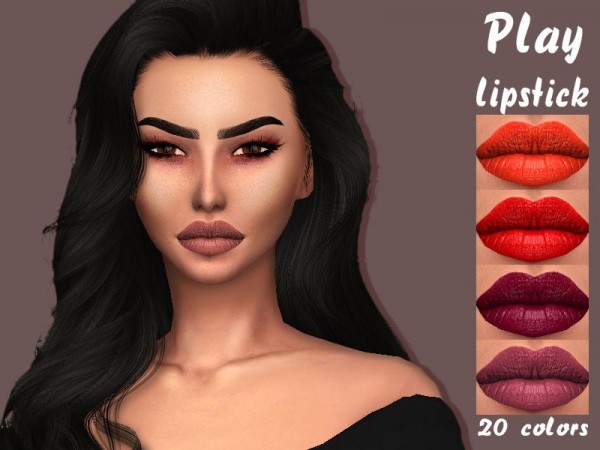  The Sims Resource: Play lipstick by Sharareh