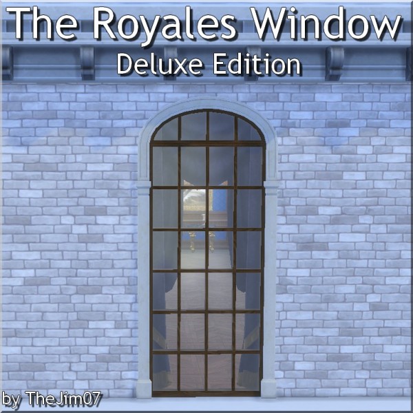  Mod The Sims: The Royales Window   Deluxe Edition by TheJim07