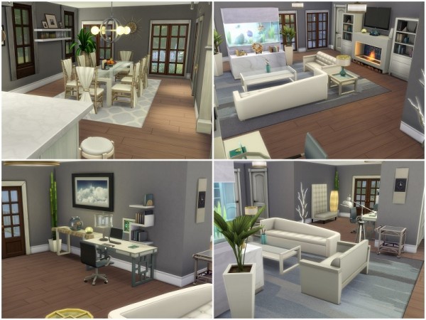  The Sims Resource: Coastal Family House by galadrijella
