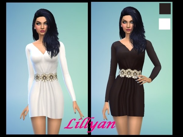  The Sims Resource: Dresses short by LYLLYAN