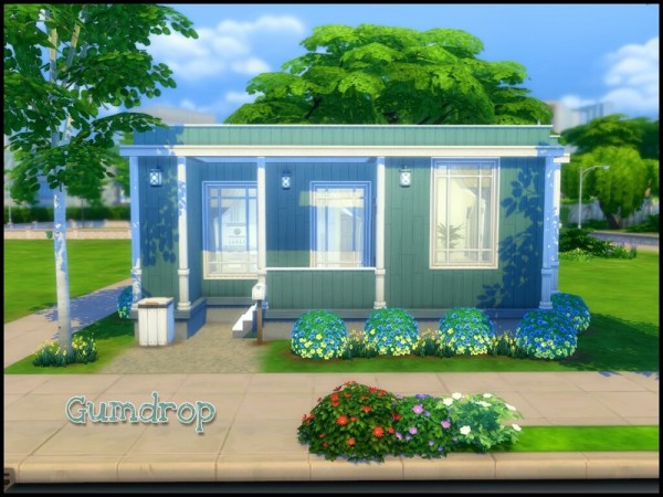  The Sims Resource: Gumdrop house by sparky