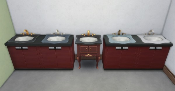  Mod The Sims: Daz Sinks by AdonisPluto