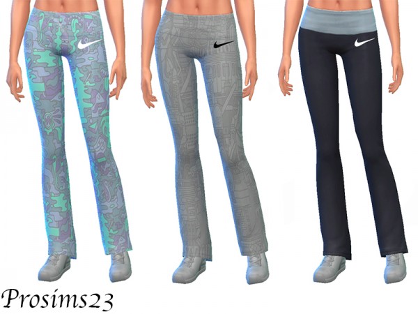  The Sims Resource: Womens Yoga Pants by prosims23
