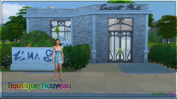  Mod The Sims: Boutique Nouveau by BroadwaySim