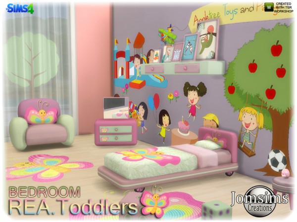  The Sims Resource: Rea toddlers bedroom by jomsims
