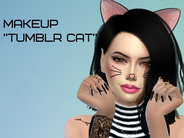  The Sims Resource: Tumblr cat by Satas