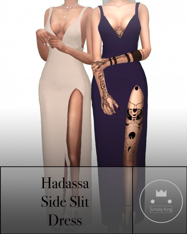  Simply King: Hadassa’s Side Slit Dress