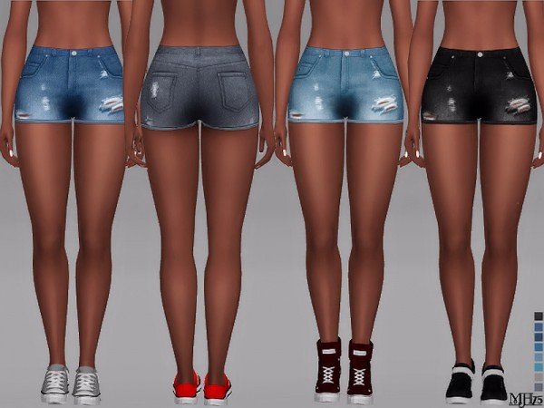  The Sims Resource: Evi Shorts by Margeh 75