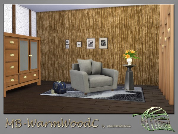  The Sims Resource: Warm WoodC by matomibotaki