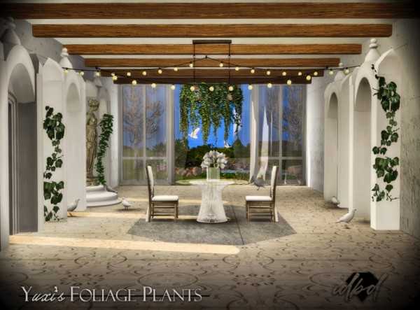  Sims 4 Designs: Yuxis Foliage Plants