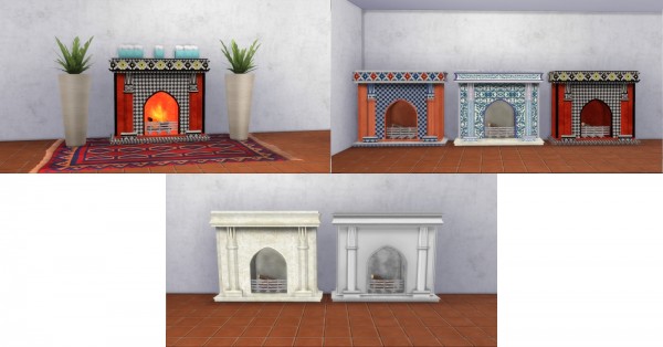  Mod The Sims: Fire Places 2 by AdonisPluto