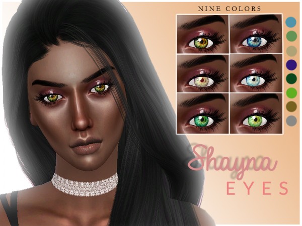  The Sims Resource: Shayna Eyes by cosimetics