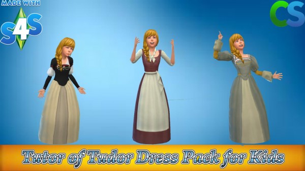  Simsworkshop: Tutor of Tudor Dress by cepzid