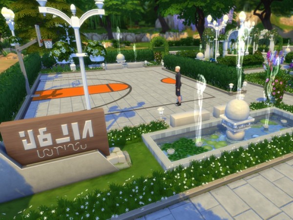 The Sims Resource: Lilly Blossom Park by Terramoon