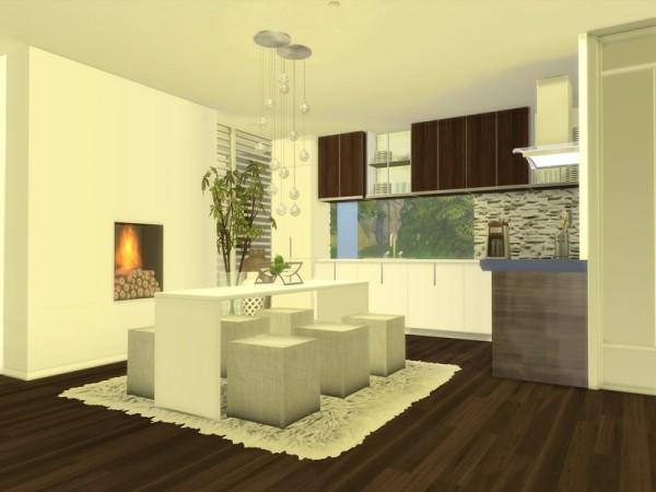 The Sims Resource: Modern Linnel house by Suzz86