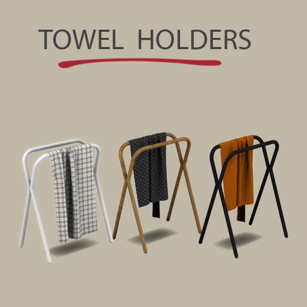 Leo 4 Sims: Towel Holders