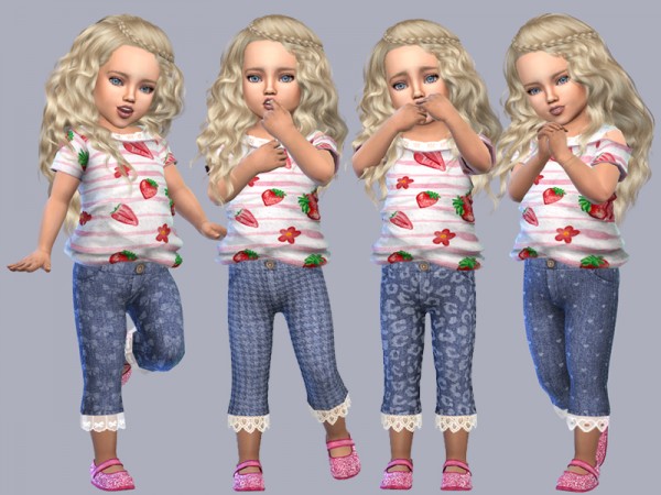  Giulietta Sims: Toddler Jenny Jeans