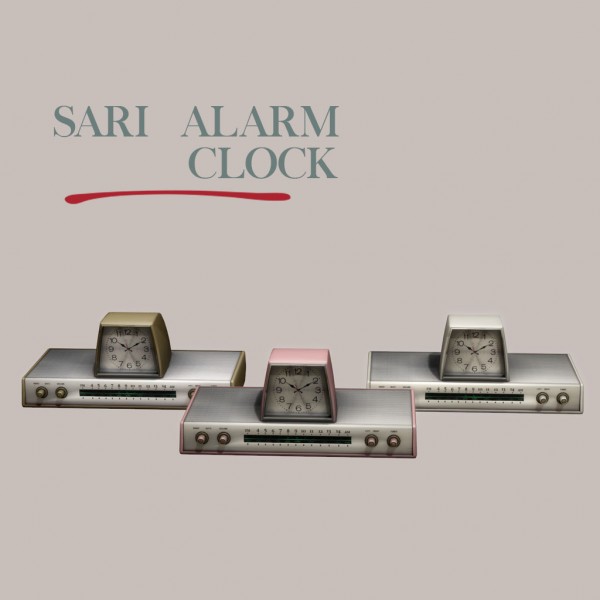Leo 4 Sims: Sari Alarm Clock