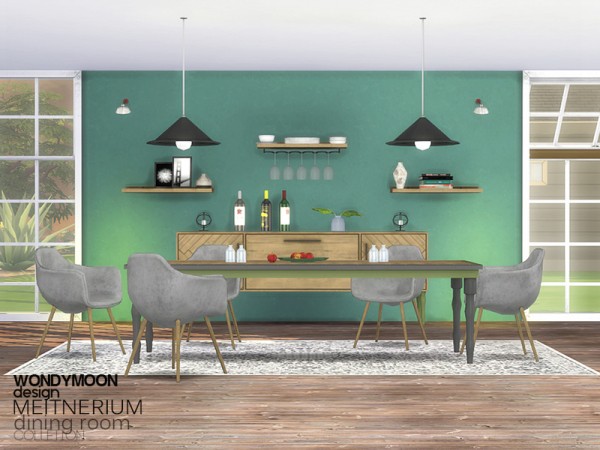  The Sims Resource: Meitnerium Diningroom by wondymoon