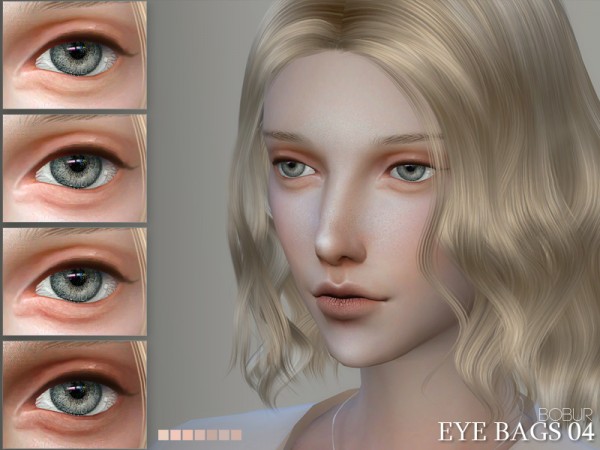  The Sims Resource: Eyebags 04 by Bobur