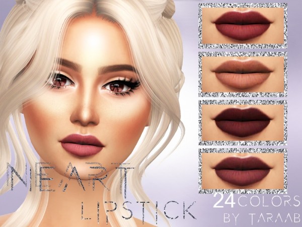 The Sims Resource: Neart Lipstick by taraab