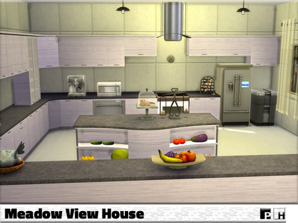  The Sims Resource: Meadow View House by Pinkfizzzzz