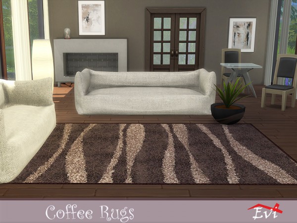  The Sims Resource: Coffee Rugs by evi