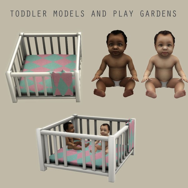  Leo 4 Sims: Toddlers and Playgarden