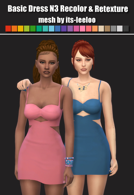  Simsworkshop: Dress N3 Recolors by maimouth