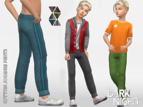  The Sims Resource: Cotton Joggings Pants by DarkNighTt