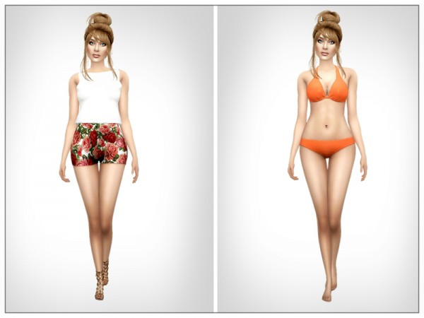  The Sims Resource: Anahi sims models by *Softspoken*