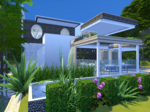  The Sims Resource: Modern Salix house by Suzz86
