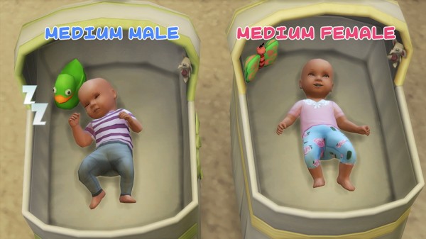  Mod The Sims: Comfortable Maxis Match Newborn Baby Clothes by 1gboman