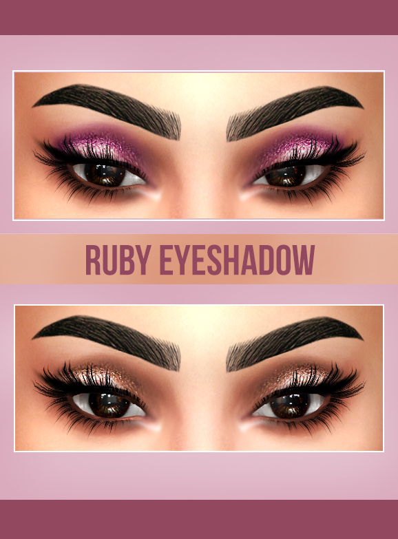 Kenzar Sims: Ruby eyeshadow