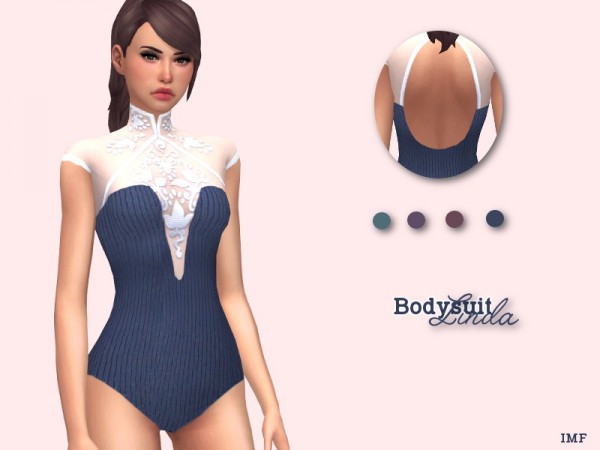  The Sims Resource: Bodysuit Linda by IzzieMcFire