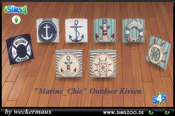  Blackys Sims 4 Zoo: Marine Chic by weckermauspillow