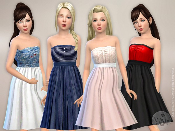  The Sims Resource: Designer Dresses Collection P86 by lillka