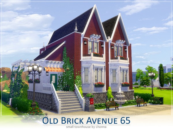  The Sims Resource: Old Brick Avenue 65 by Lhonna