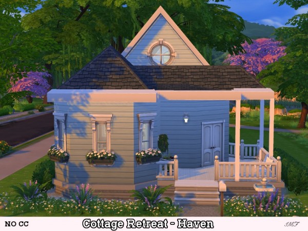  The Sims Resource: MF Cottage Retreat   Haven [NO CC] by IzzieMcFire