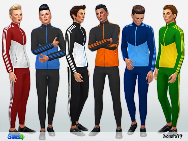  The Sims Resource: Athletic suit 13 by Sonata77