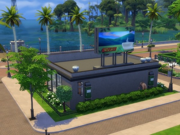  The Sims Resource: Urban Cafe by galadrijella
