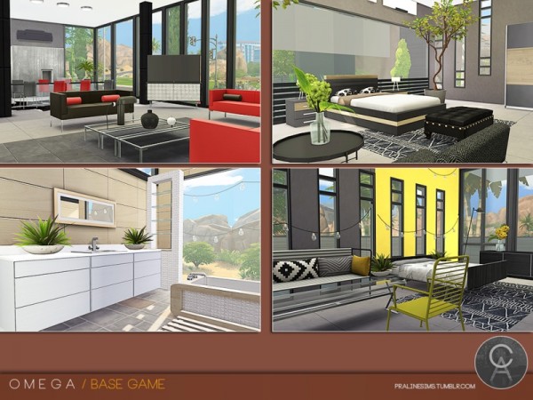  The Sims Resource: Omega house by Pralinesims