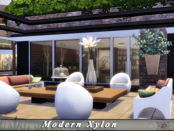  The Sims Resource: Modern Xylon house by Danuta720
