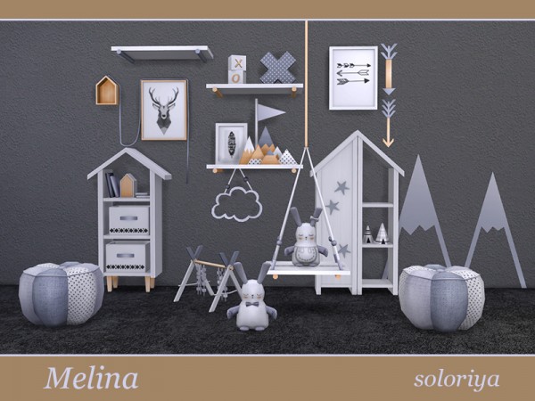  The Sims Resource: Melina Living Room by soloriya