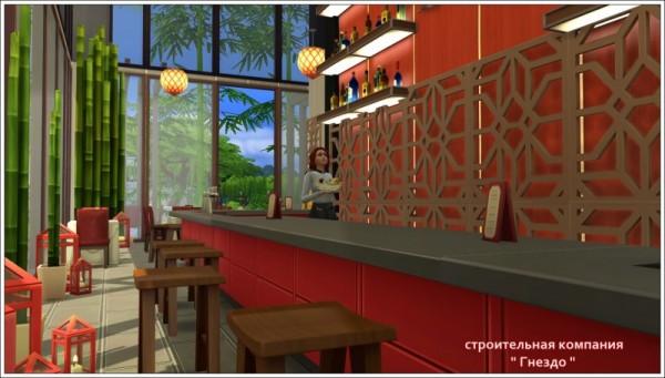 Sims 3 by Mulena: Restaurant Japashka