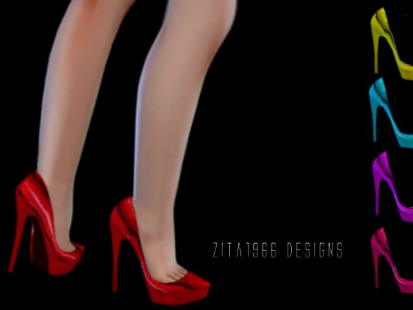  The Sims Resource: Stiletto by ZitaRossouw