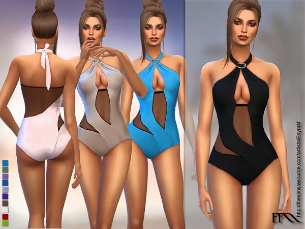  The Sims Resource: Valeria Swimsuit by EsyraM