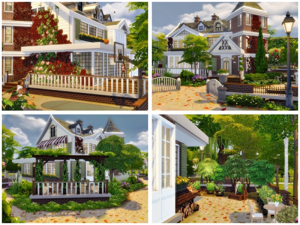  The Sims Resource: Aster   Autumn villa by Danuta720